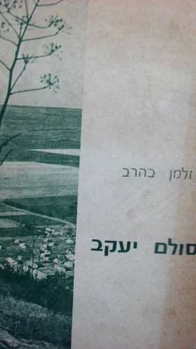 עטיפת הספר סולם יעקב-חתום