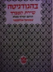 עטיפת הספר בהגודגיטה שירת המברך