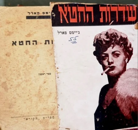 עטיפת הספר שדרות החטא-2 כרכים