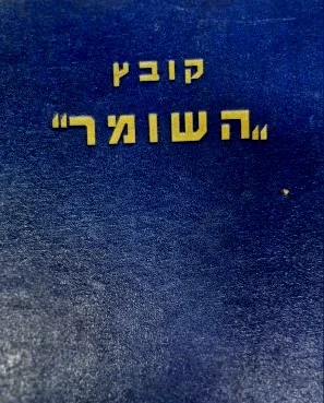 עטיפת הספר קובץ השומר