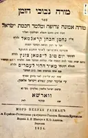 עטיפת הספר מורה נבוכי הזמן ספר מורה אמונה צרופה ומלמד חכמת ישראל