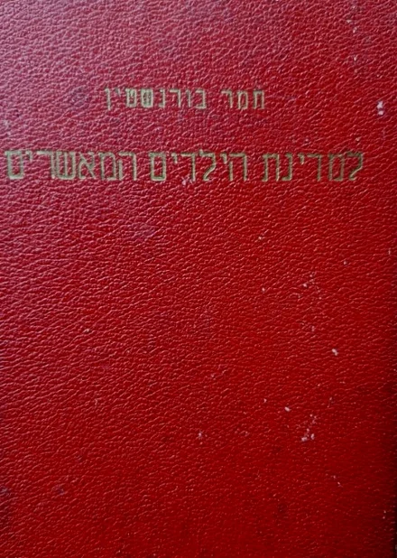 עטיפת הספר למדינת הילדים המאשרים