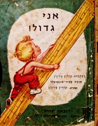עטיפת הספר אני גדול