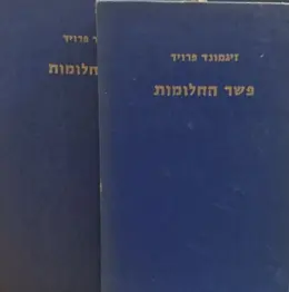 עטיפת הספר פשר החלומות-2 כרכים